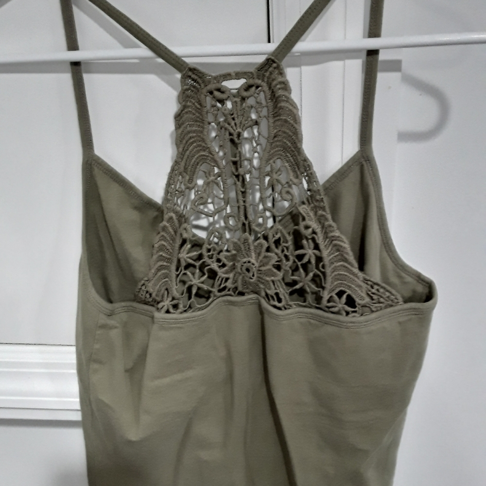 Army green camisole
